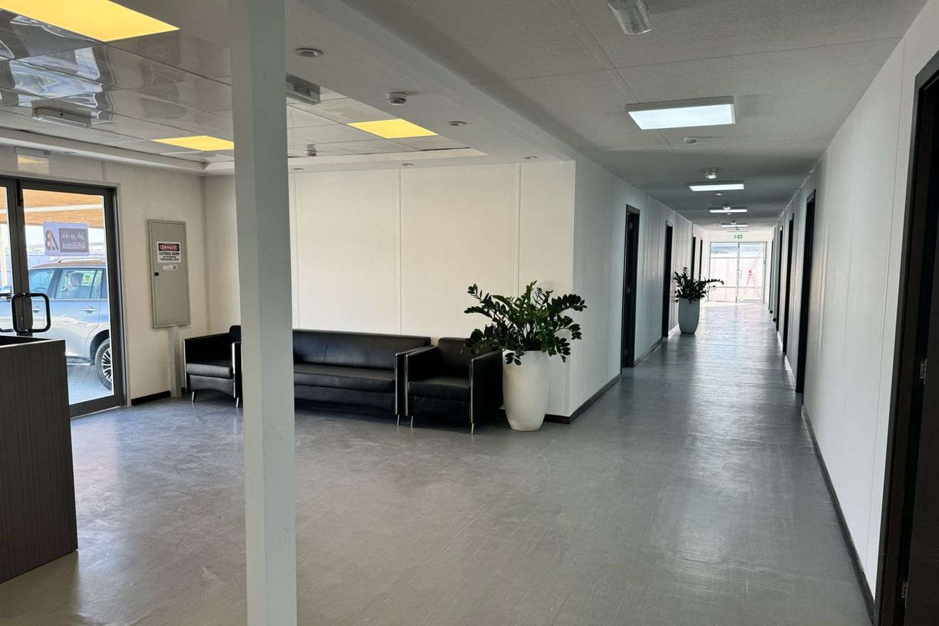 Reception and main corridor
