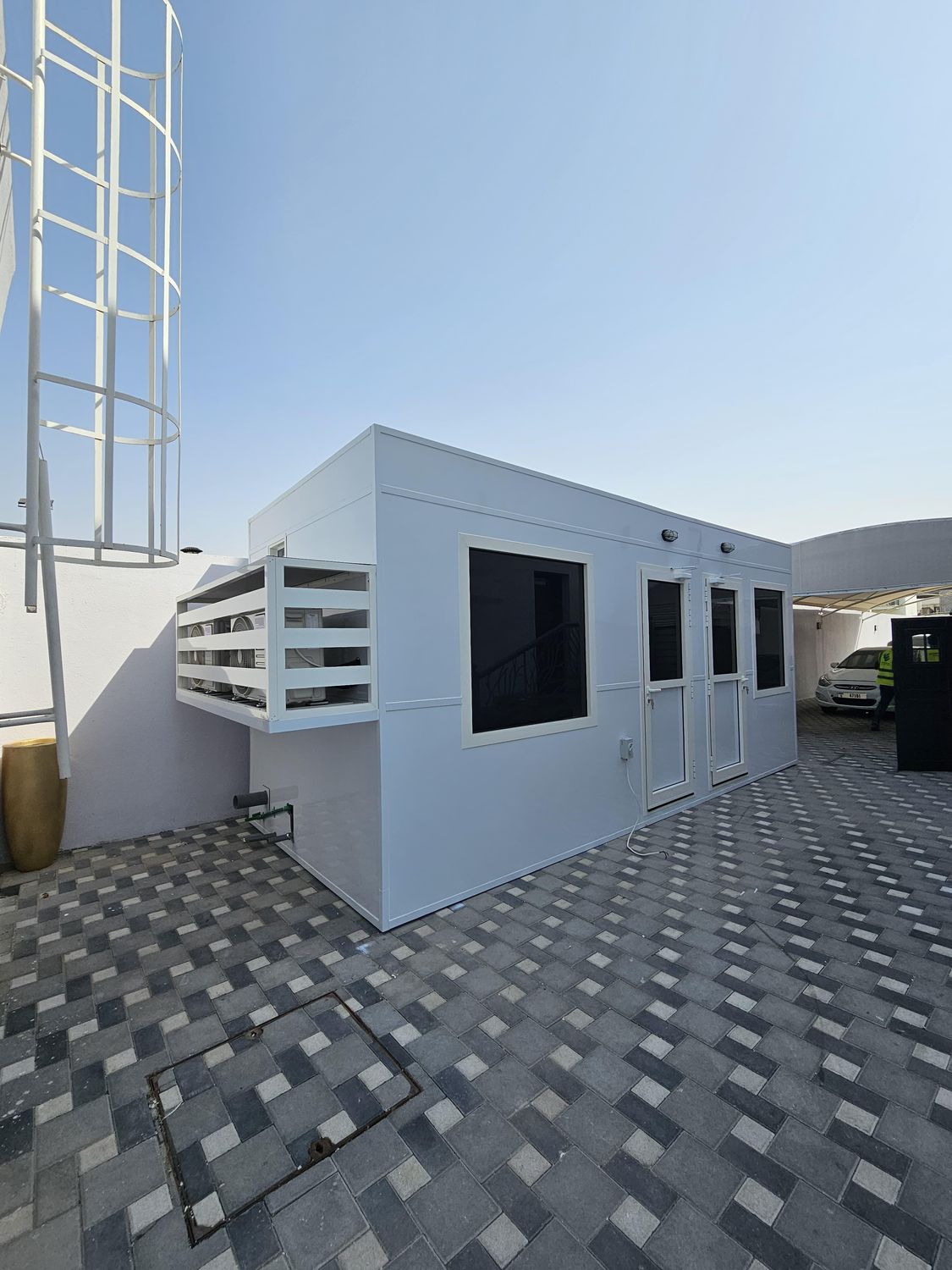 Twin door unit